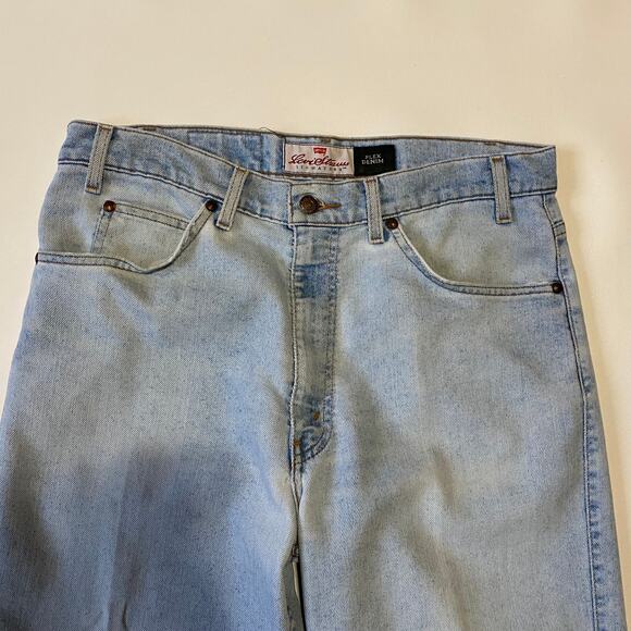 Vintage Levis Flex Denim Jeans Light Wash 90's Mens Size 34 x 30 - Picture 3 of 13